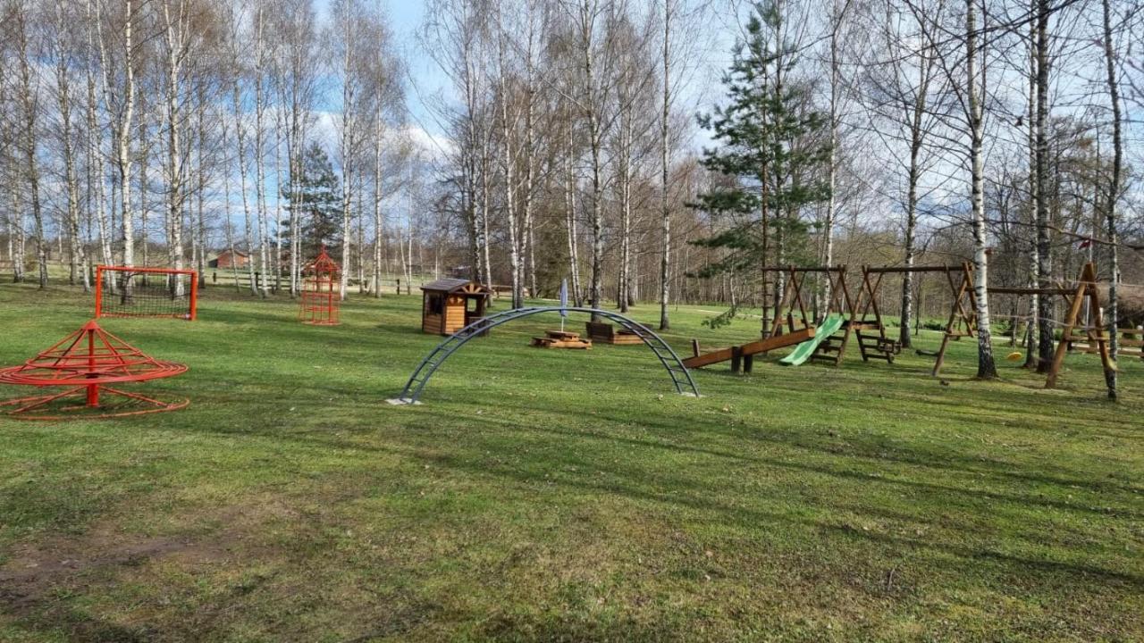 Camping Oskalns Cēsis Exteriér fotografie