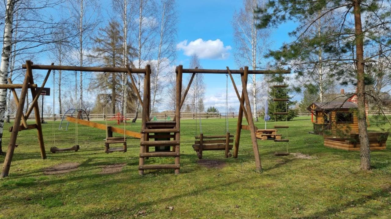 Camping Oskalns Cēsis Exteriér fotografie
