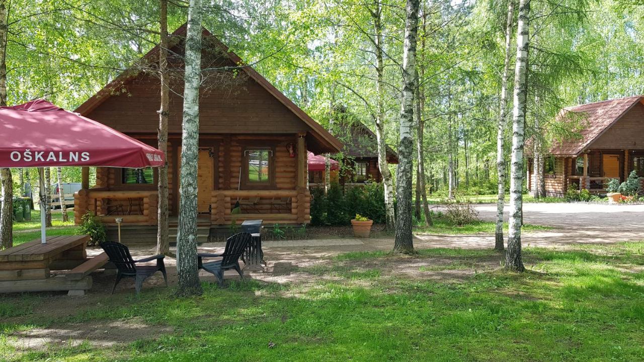Camping Oskalns Cēsis Exteriér fotografie