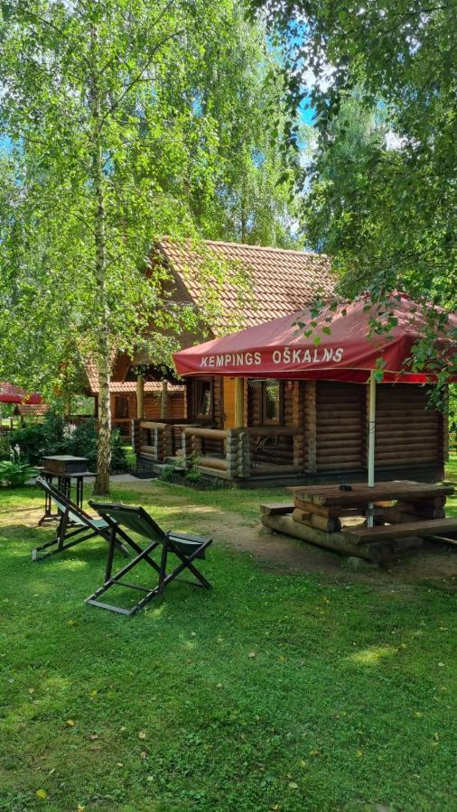 Camping Oskalns Cēsis Exteriér fotografie