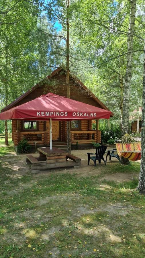 Camping Oskalns Cēsis Exteriér fotografie