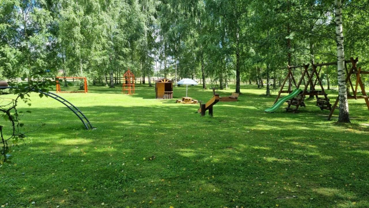 Camping Oskalns Cēsis Exteriér fotografie