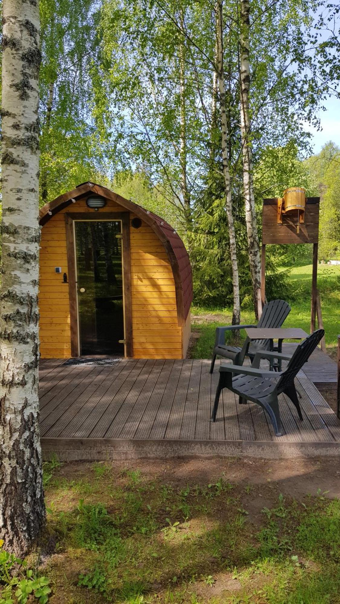 Camping Oskalns Cēsis Exteriér fotografie