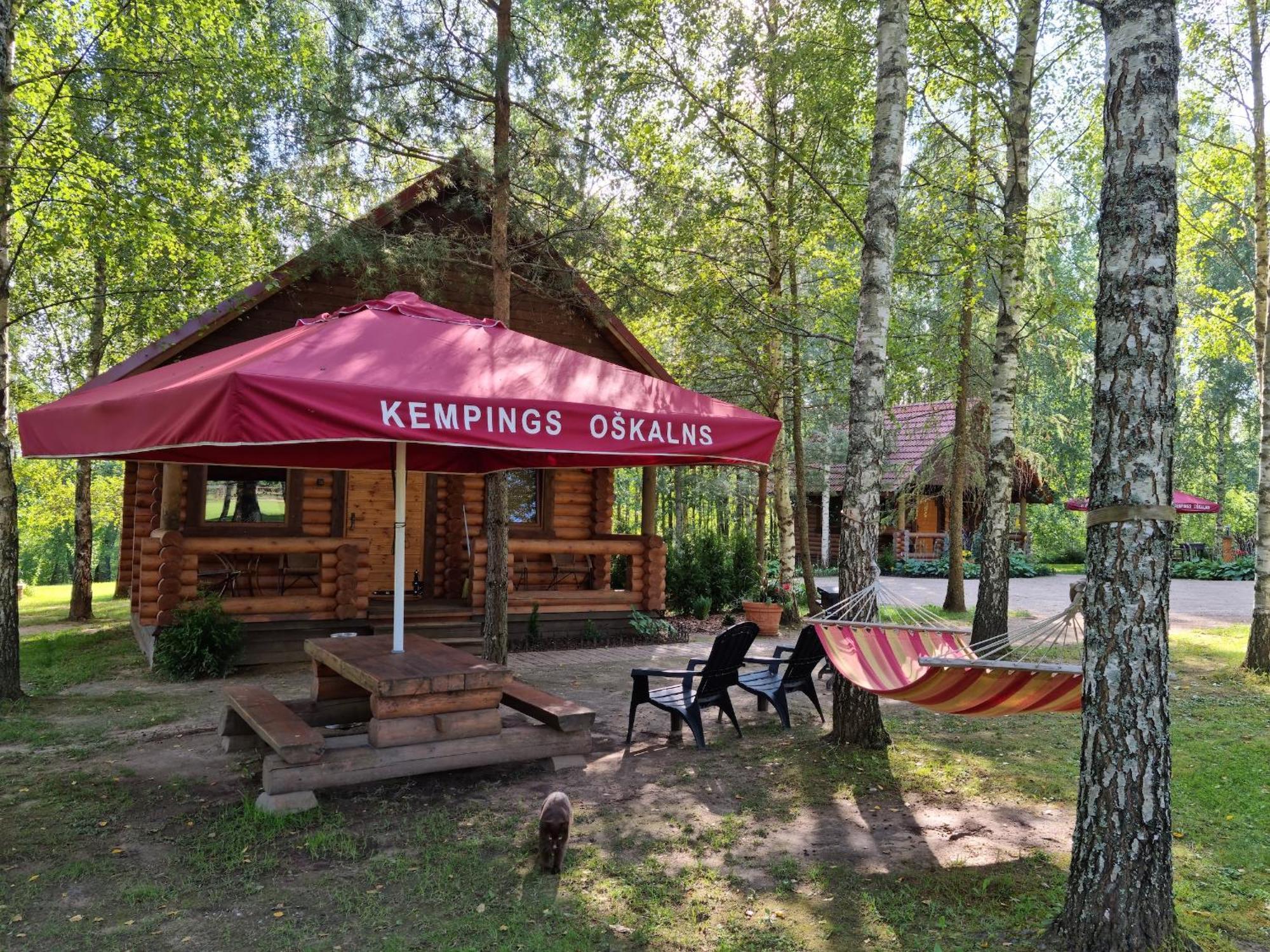 Camping Oskalns Cēsis Exteriér fotografie