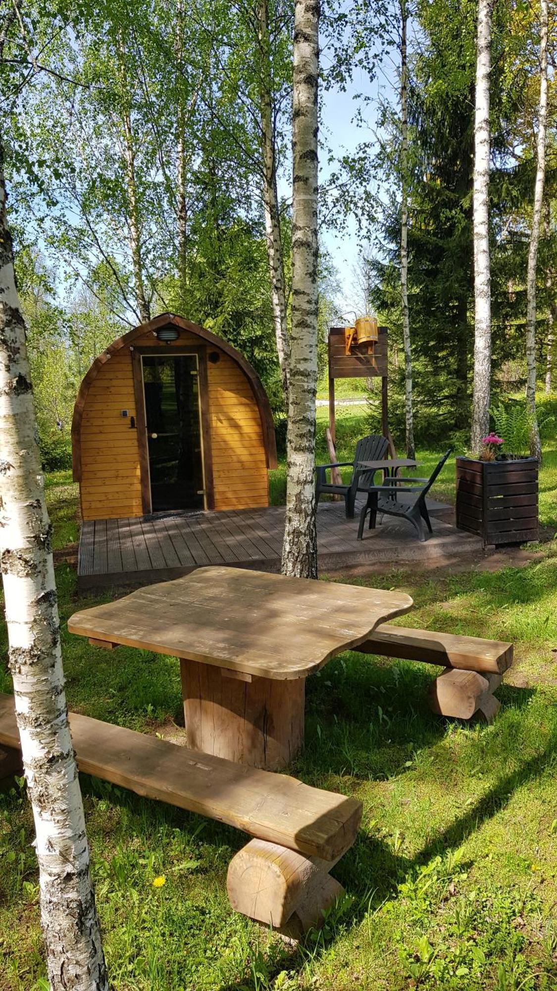 Camping Oskalns Cēsis Exteriér fotografie